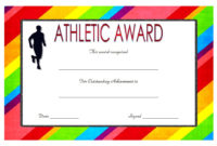 Athletic Award Certificate Template 10 Best Designs Free Pertaining To Awesome School Promotion Certificate Template 10 New Designs Free