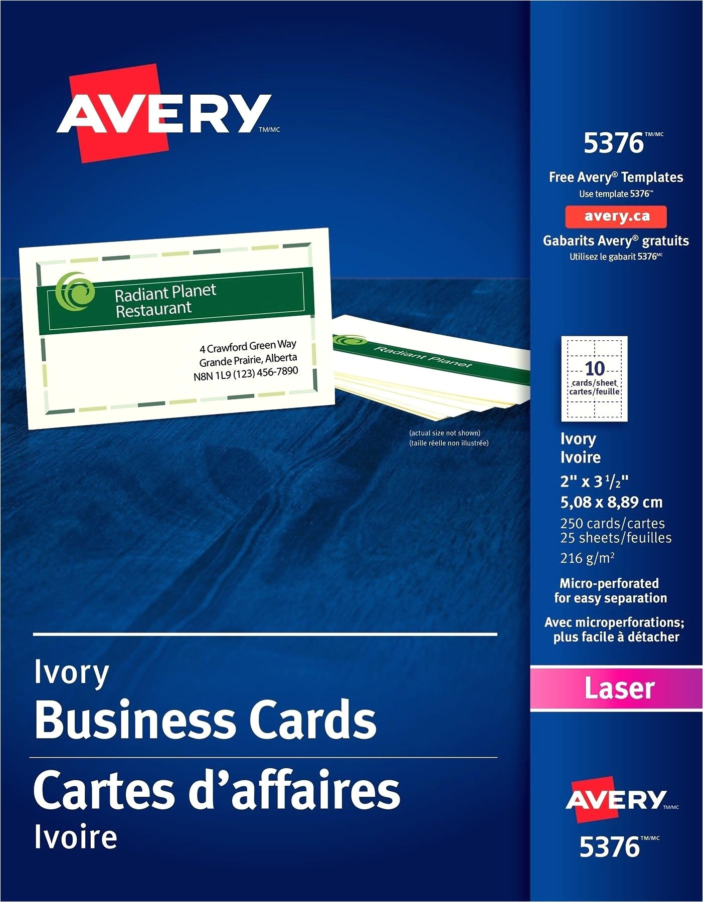 Openoffice Business Card Template