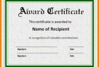 Awardcertificatetemplatedocdocxexamplescertificates Within Printable Track And Field Certificate Templates Free