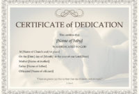 Baby Dedication Certificate Template Boy Or Girl Instant For Free Fillable Baby Dedication Certificate Download