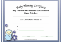 Baby Naming Certificate Template Download Printable Pdf Pertaining To Quality Free Fillable Baby Dedication Certificate Download