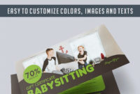 Babysitting Free Gift Certificate Psd Template For 7 Babysitting Gift Certificate Template Ideas