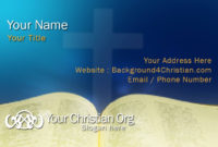 Background 4 Christian Worship Slide Template With Christian Business Cards Templates Free