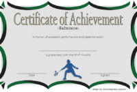 Badminton Achievement Certificate Templates 7 Greatest With Amazing Baseball Certificate Template Free 14 Award Designs