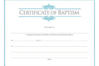 Baptism Certificate Cokesbury In Baby Christening Certificate Template