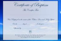 Baptism Certificate Download Free Premium Templates With Best Baptism Certificate Template Word