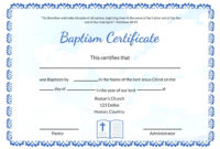 Baptism Certificate Template Word Heartwork Regarding Pertaining To Baptism Certificate Template Word Free