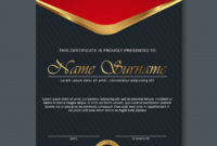 Beautiful Certificate Template Design With Best Award With Regard To Free Beautiful Certificate Templates
