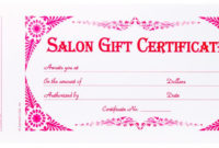 Berkeley Beauty Company Inc Salon Gift Certificate 315 With Beauty Salon Gift Certificate