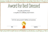 Best Costume Certificate Printable Free 2 Op Templates With Regard To Awesome Certificate For Best Dad 9 Best Template Choices