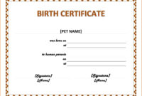 Birth Certificate Template Microsoft Word Qualads Throughout Birth Certificate Template For Microsoft Word