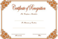 Blank Certificates Within Quality Blank Certificate Of Achievement Template