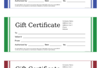 Blank Gift Certificate Edit Fill Sign Online Regarding Fillable Gift Certificate Template Free