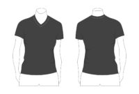 Blank Woman Tshirt Template Download Free Vectors With Business Attire For Women Template