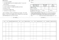 Blood Glucose Log Sheet Pdf Fill Online Printable With Printable Glucose Monitoring Log Template