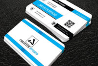 Blue Colour Free Business Cards Professional Business With Professional Business Card Templates Free Download