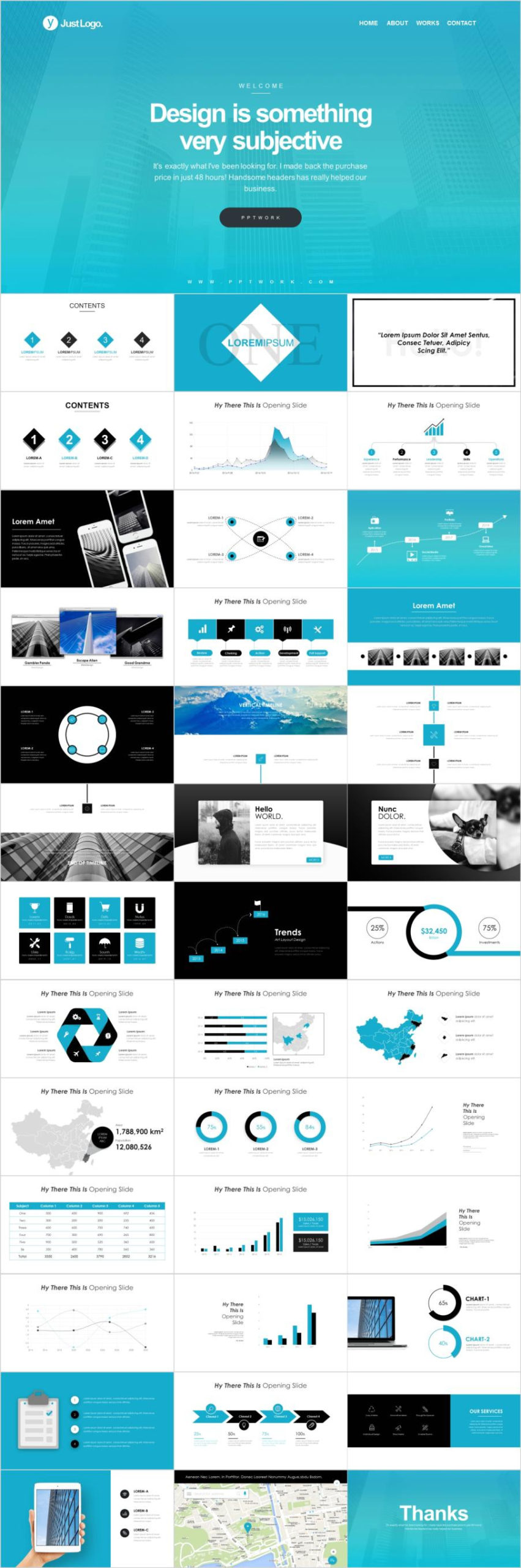 Blue Company Profile Powerpoint Template The Highest Inside Business Profile Template Ppt