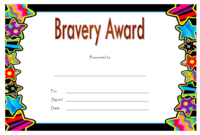 Bravery Certificate Template Top 10 Funny Ideas Throughout Firefighter Certificate Template Ideas