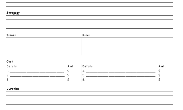 Business Proposal Intended For Business Analysis Proposal Template