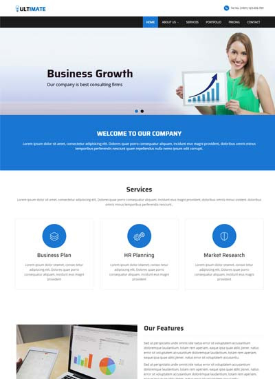 Business Responsive Html Web Template Free Download Bolela With Regard To Estimation Responsive Business Html Template Free Download