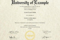 Buy Online Fake College Diplomas Certificates Inside Fake Diploma Certificate Template