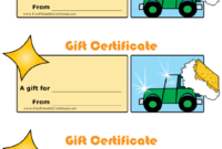 Car Wash Gift Certificate Templates Download Printable Pdf Regarding Printable Automotive Gift Certificate Template