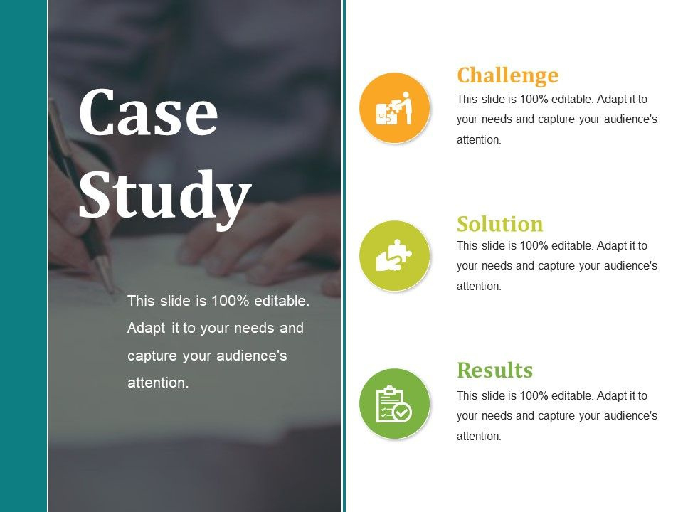 Case Study Presentation Pictures Powerpoint Presentation With Regard To Case Presentation Template