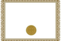 Certificate Blank Certificates Templates Free For Free Printable Blank Award Certificate Templates