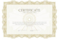 Certificate Diploma Of Completion Template Background Within Printable Certificate Scroll Template