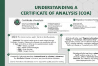 Certificate Of Analysis Format Template Business Format Throughout Amazing Certificate Of Analysis Template