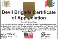 Certificate Of Appreciation Template Word With Free Certificate Of Appreciation Template Word