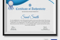 Certificate Of Authenticity Template 20 Free Word Pdf Throughout Certificate Of Authenticity Photography Template