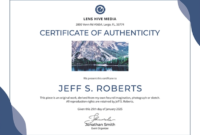 Certificate Of Authenticity Templates Design Tips Fake Regarding Certificate Of Authenticity Templates