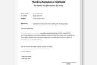 Certificate Of Compliance Template Word Doc Psd Intended For Certificate Of Compliance Template 10 Docs Free