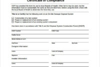 Certificate Of Conformity Template Free Carlynstudio Throughout Certificate Of Compliance Template 10 Docs Free