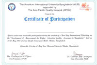Certificate Of Participation Wording Canasbergdorfbibco For Templates For Certificates Of Participation