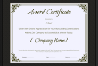 Certificate Of Recognition Template 4 Things That Happen Intended For Quality Recognition Certificate Editable