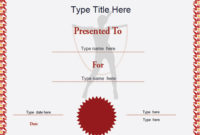 Certificate Street Free Award Certificate Templates No In Gymnastics Certificate Template