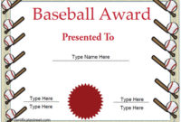 Certificate Street Free Award Certificate Templates No With Baseball Achievement Certificates