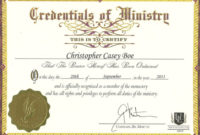 Certificates Latest Ordination Certificate Template For Ordination Certificate Templates