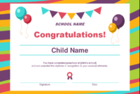 Certificates Office Intended For Amazing Free Kids Certificate Templates