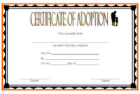 Child Adoption Certificate Template Editable 10 Best Intended For Awesome Unicorn Adoption Certificate Templates