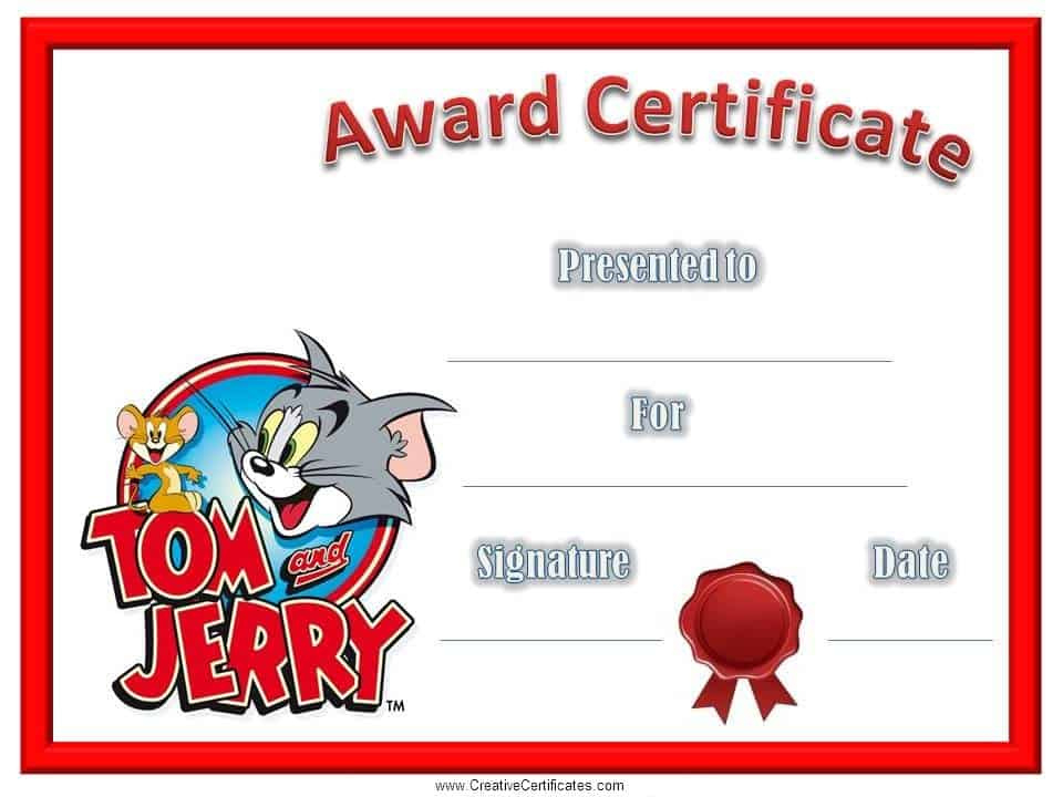 Children&amp;#039;S Certificates Free And Customizable Intended For Free Free Printable Certificate Templates For Kids