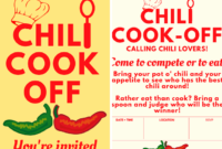Chili Cookoff Insider Another Free Invite Scorecard With Free Chili Cook Off Award Certificate Template Free