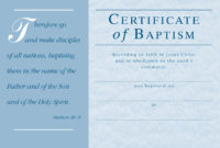 Christian Baptism Certificate Template Business With Regard To Quality Christian Baptism Certificate Template