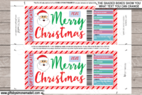 Christmas Santa Gift Certificate Template Printable Gift Within Quality Kids Gift Certificate Template