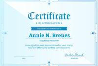 Church Certificates And Award Templates Simplecert With Best Volunteer Of The Year Certificate Template