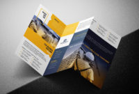 Construction Company Trifold Brochure Template In Psd Ai Intended For Business Service Catalogue Template