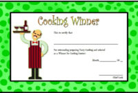 Cooking Competition Certificate Templates 7 Best Ideas Throughout Printable Chef Certificate Template Free Download 2020