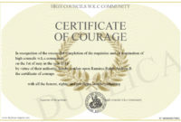 Courage Award Template Deola Inside Printable Bravery Award Certificate Templates